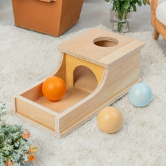 Wooden Puzzle Box Sorting Toy Develop Hand Eye Coordination