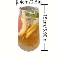 500ml Glass Water Cup for Outdoor Fitness Camping