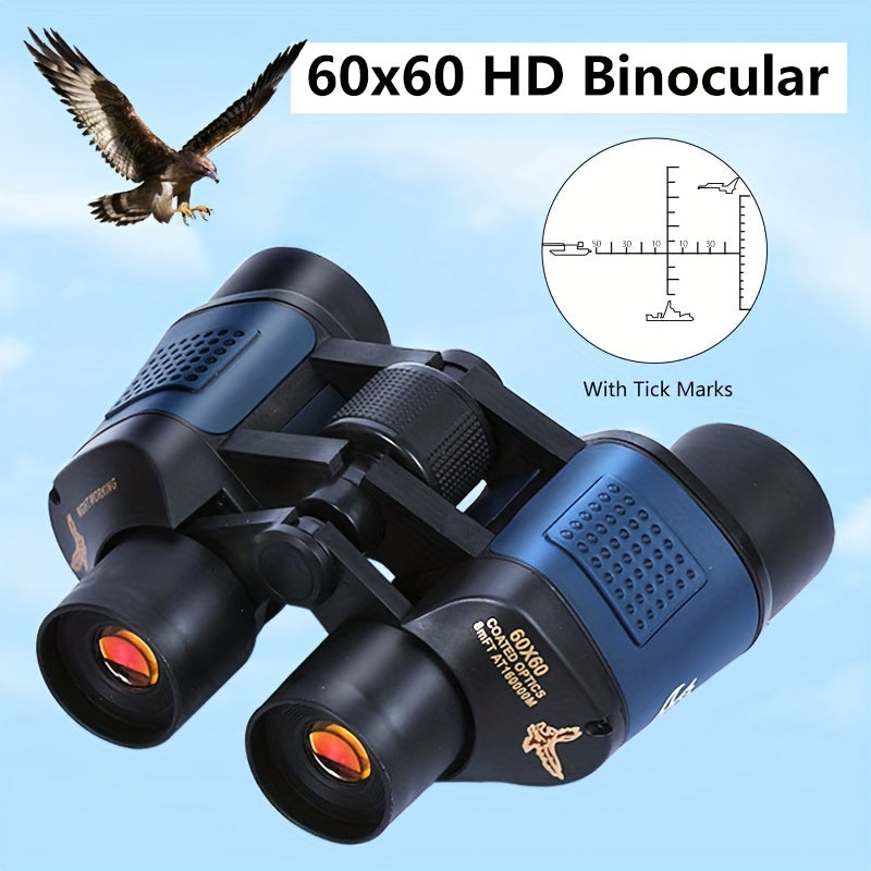 60x60 HD Binoculars for Bird Watching Travel Sightseeing