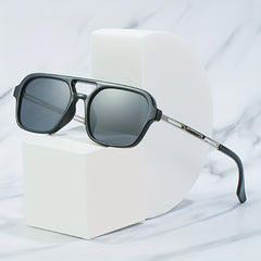 Top Bar Aviator Sunglasses Retro Tortoiseshell UV400 Sun Shades