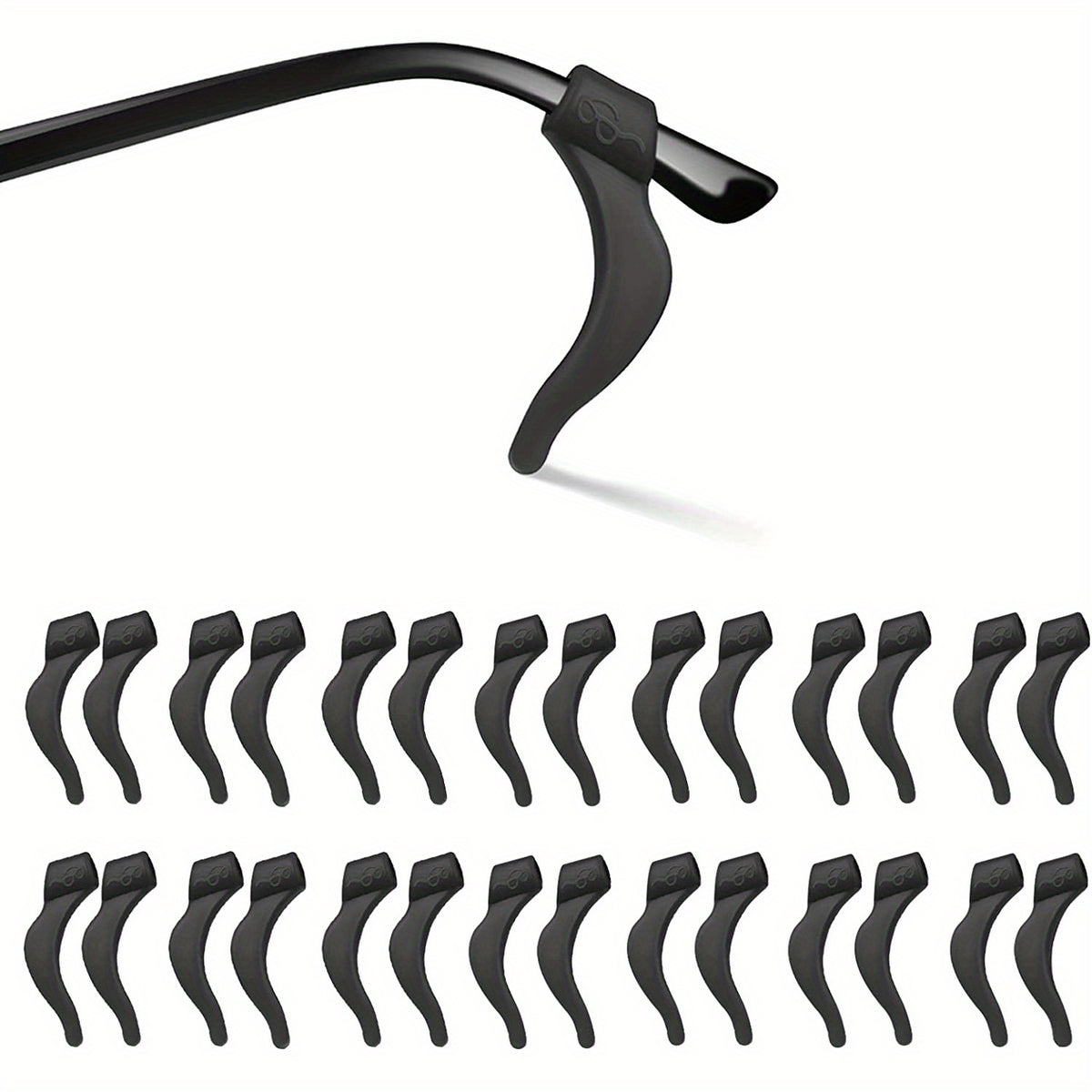 14 Pairs Anti-Slip Glasses Ear Grip Straps for Kids & Adults