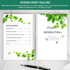Grief Healing Workbook for Adults Coping with Loss - Guided Journaling