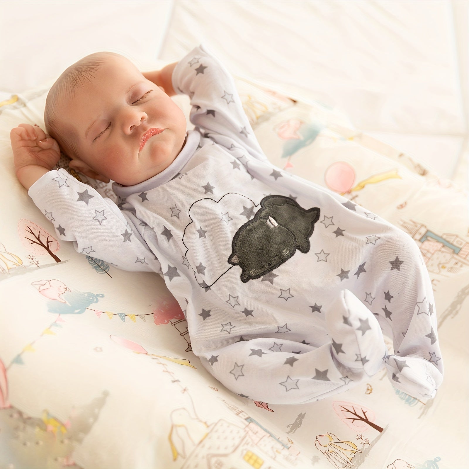 Realistic Reborn Baby Dolls 18cm Soft Vinyl Toy for Kids
