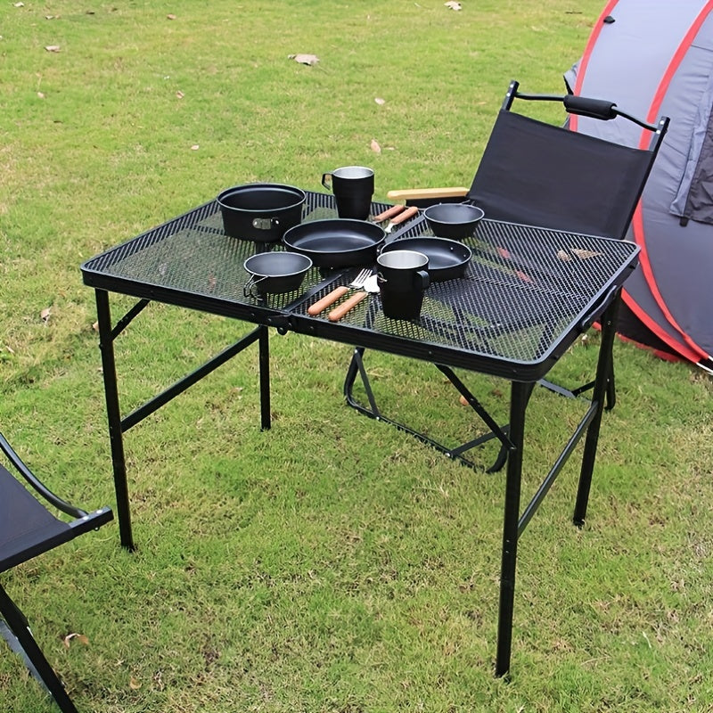 Portable Folding Camping Table for Outdoor Kitchen and Picnic