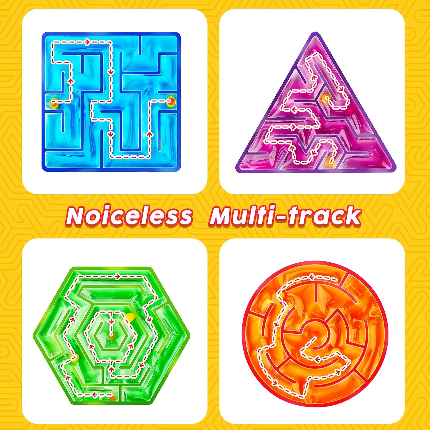 2pcs Sensory Fidget Toys for Kids Mixed Colors