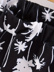 Hawaii Coconut Tree Print Boys Comfort Shorts Quick Drying for Summer
