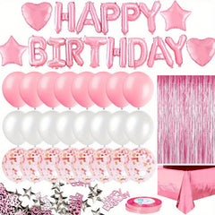 Colorful Birthday Party Decoration Kit