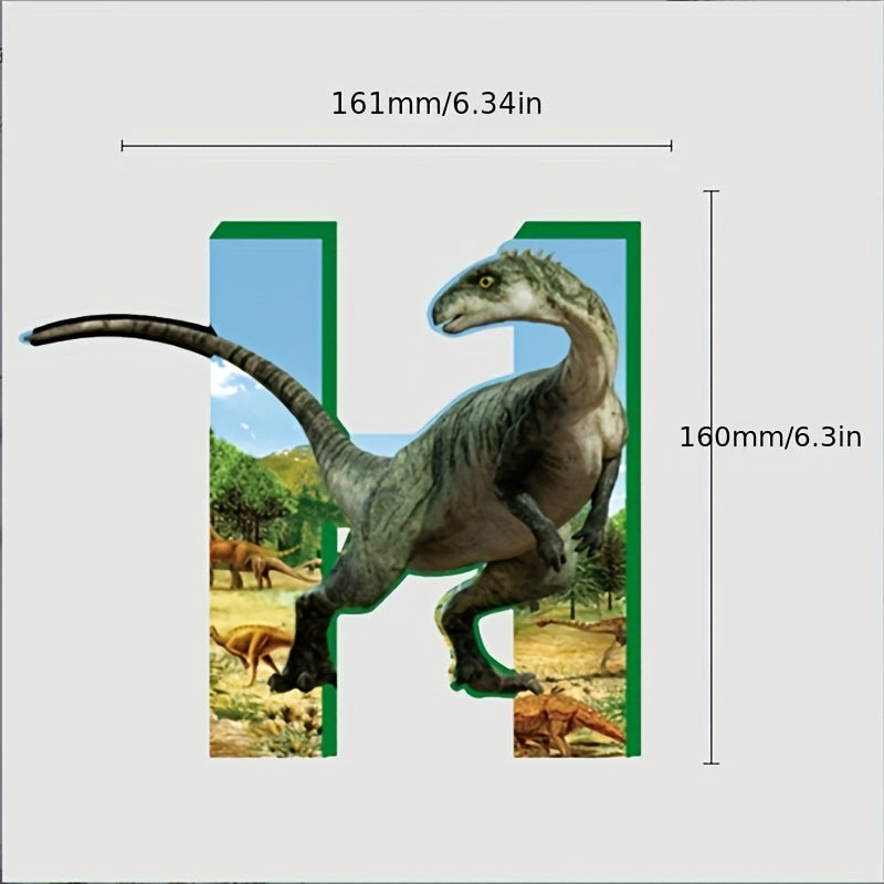 Dinosaur Birthday Theme Banner Baby Boy Party Decoration