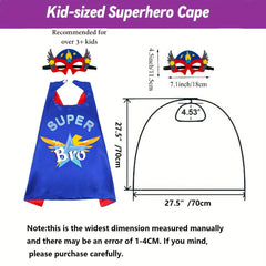 Superhero Capes Set for Kids - Perfect for Halloween Parties