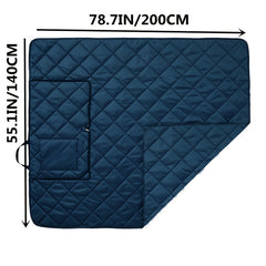 Waterproof Polyester Picnic Blanket w/ Zip