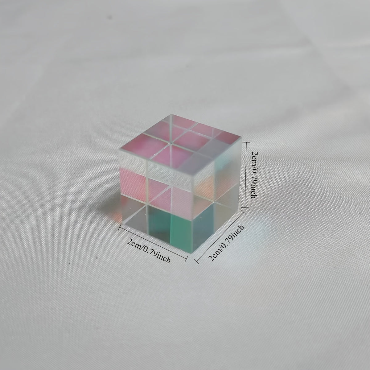 RGB Combination Dispersion Prism Cube X Cube Educational Toy