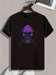 Monster Print Men's Graphic T shirt Casual Comfy Tees For Summer Mens Clothing