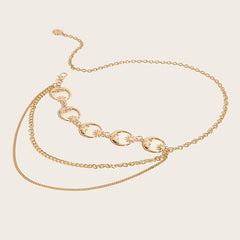 Moon Star Waist Chain For Women Vintage Belly Belt Body Chains