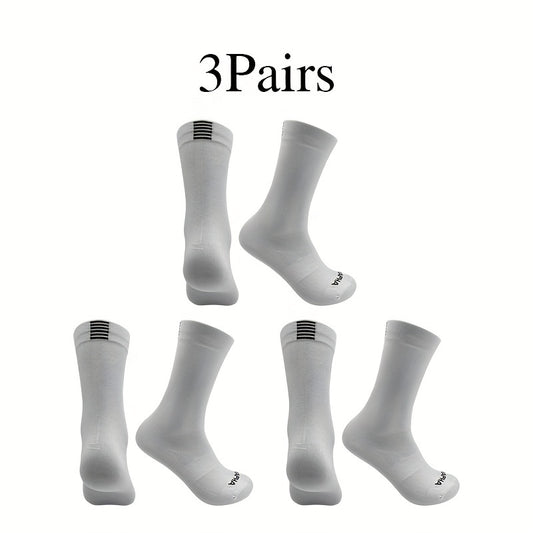 3 pairs Sport Socks Racing Cycling Socks For Men And Women