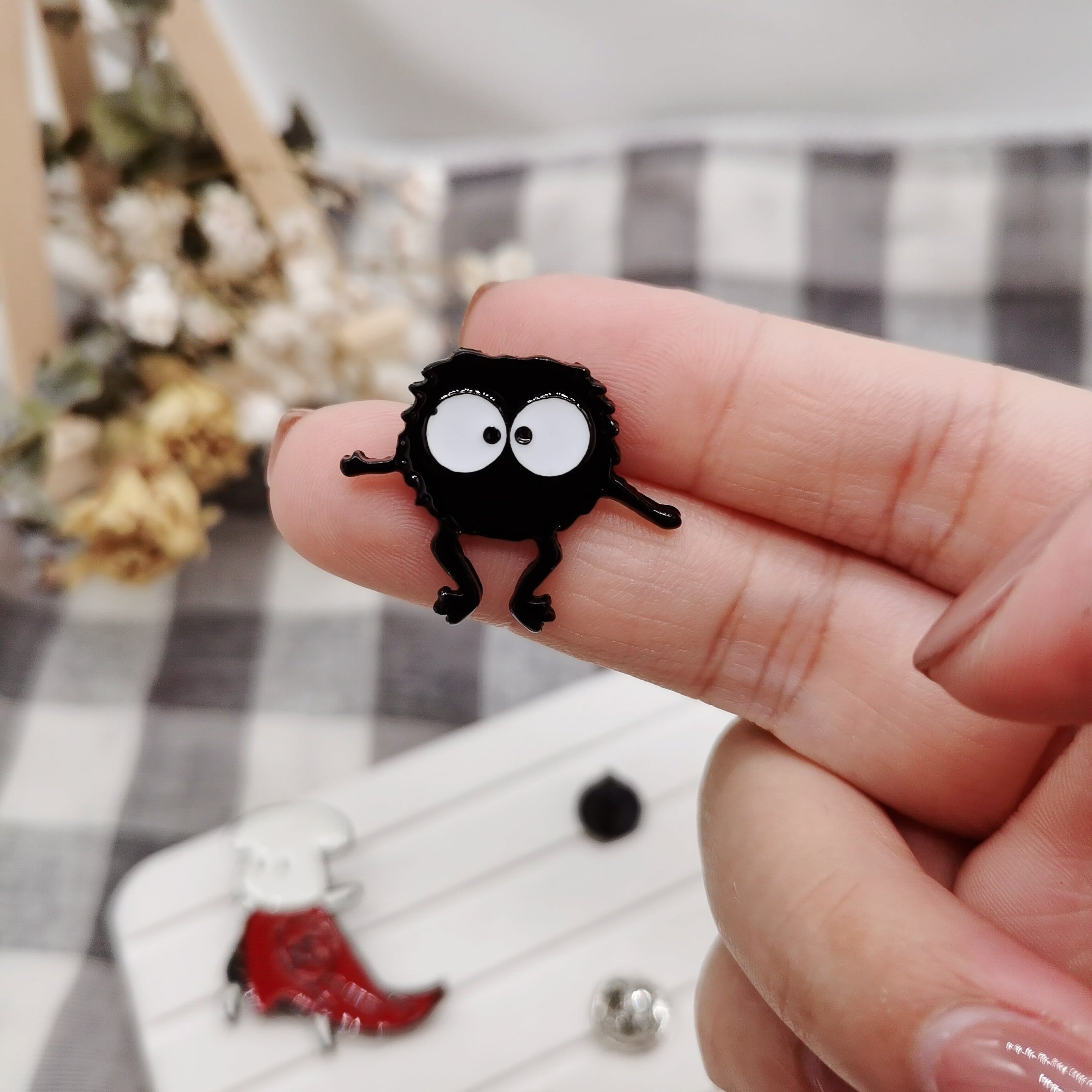 Men's Alloy Halloween Brooch for Backpacks Jeans Clothing