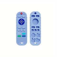 Silicone Teething Toy Remote Control Shape Teether Rodent Gum Pain Relief