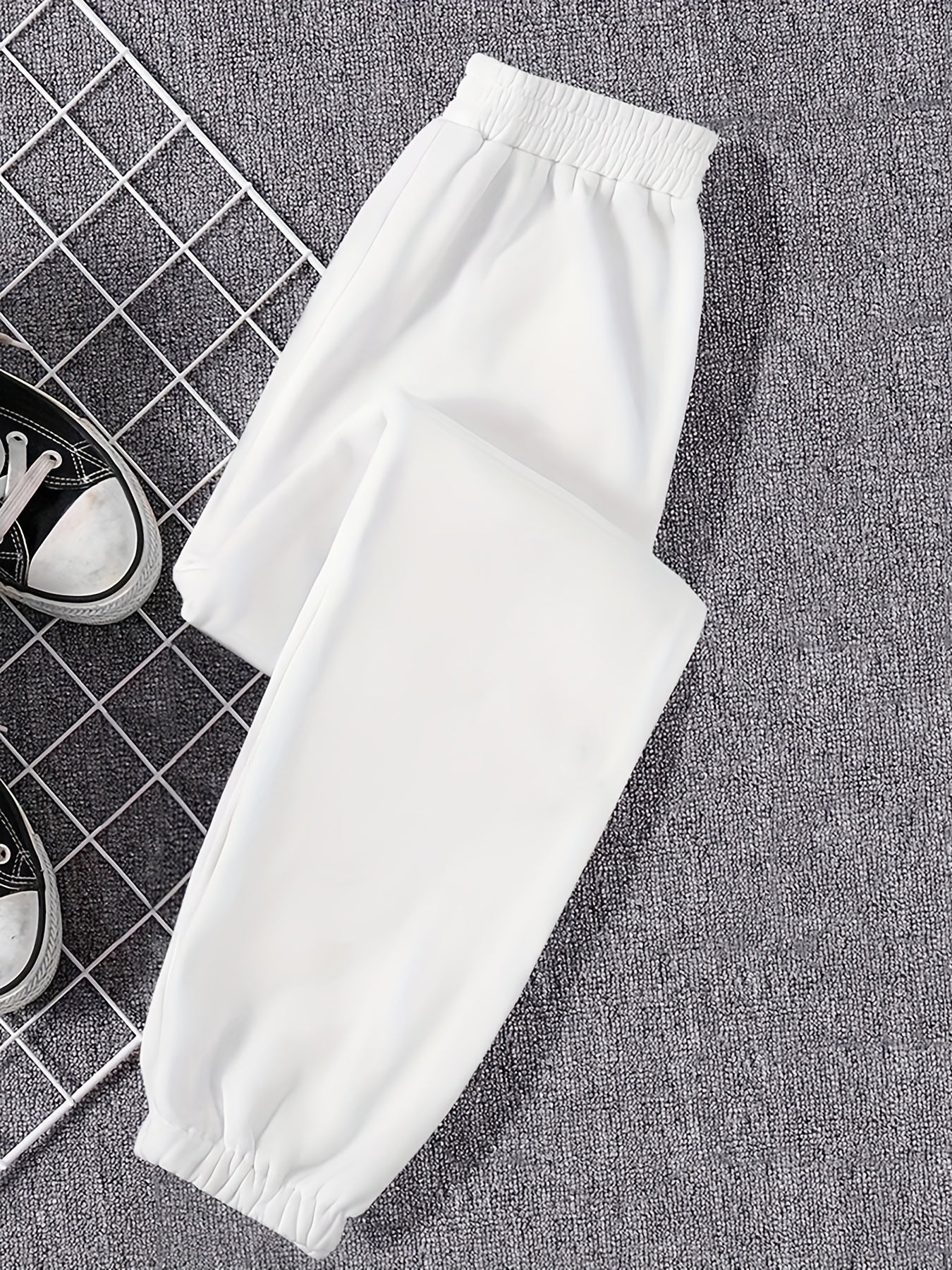 Versatile Long Length Jogger Pants Women's Clothing