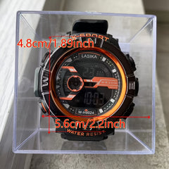 Boys' Waterproof Alarm Clock Watch for Ages 8-18