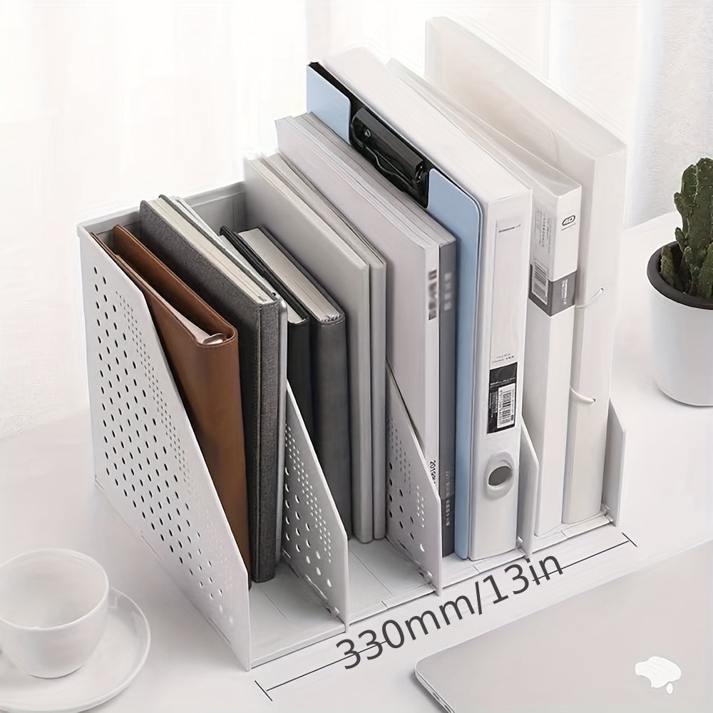 Desktop Book Stand Storage Organizer for Office Supplies