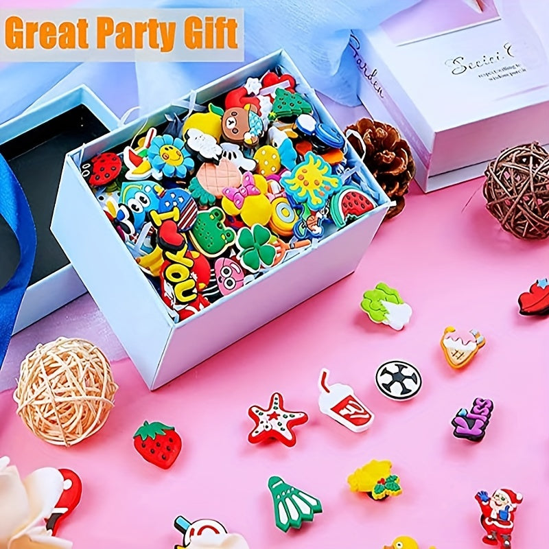 30pcs Rainbow Friends Shoe Charms For Clogs