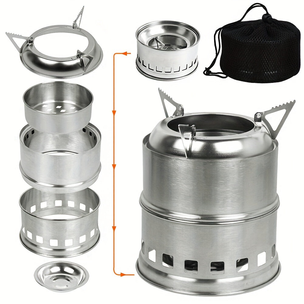 Outdoor Portable Camping Stove & Cookware Set