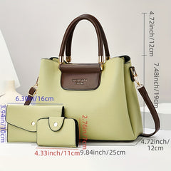 Casual Tote Bag Crossbody Hand Bag with Adjustable Strap