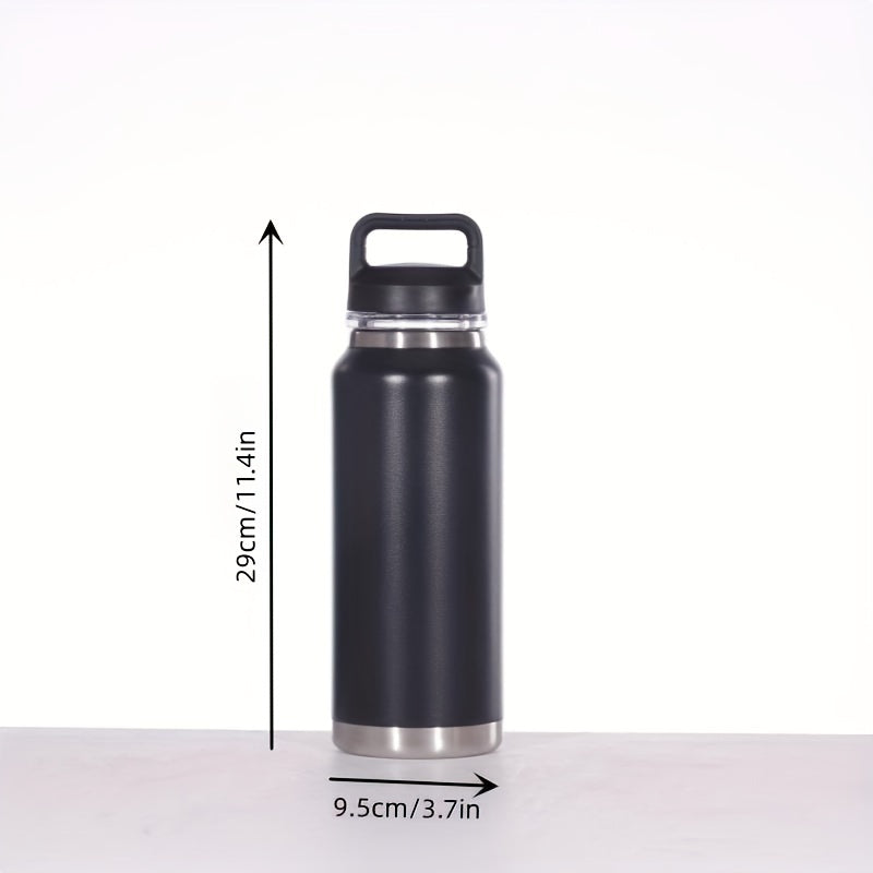 Stainless Steel Insulated Water Bottle 36oz - Thermal Cup for Hot & Cold Drinks