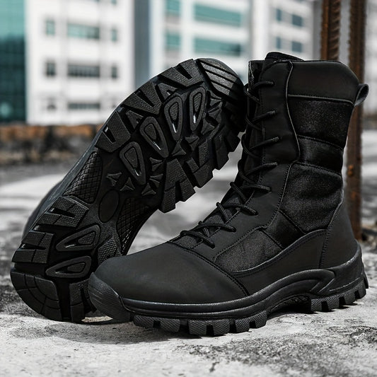 Men's High Top Tactical Work Boots Non Slip Durable Boots