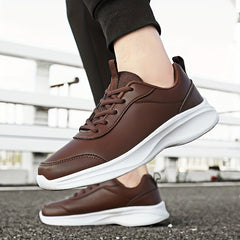 Waterproof Outdoor Running Shoes Lace-up Athletic Sneakers
