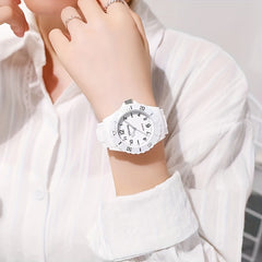 Colorful Student's Pointer Silicone Quartz Watch