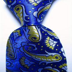 Men's Paisley Necktie Classic Printed Business Party Tie