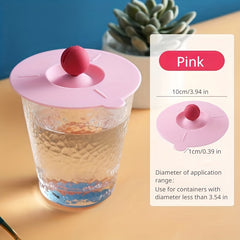 Silicone Cup Lids Anti dust Mug Covers Reusable Water Cup Lids