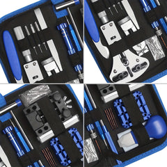 185pcs Watch Repair Kit Professional Tool Set with Portable Box