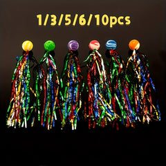 Colorful Streamer Pop Ball Fun Toy Parent Kid Interactive Surprise Gift