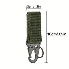 Tactical Hanging Key Hook Clip Buckle Strap