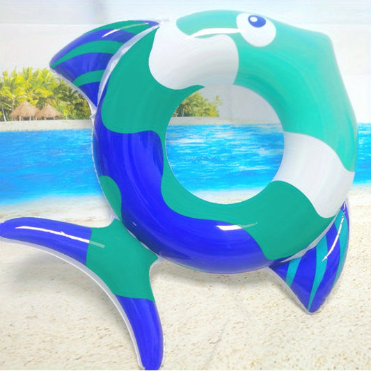 Summer Inflatable Fish Swimming Ring Underarm Water Toy