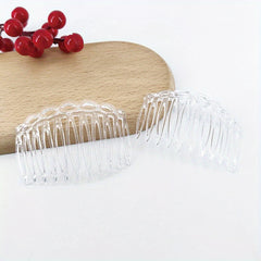 2pcs French Twisted Hair Comb & Stylish Hair Accessory for Women