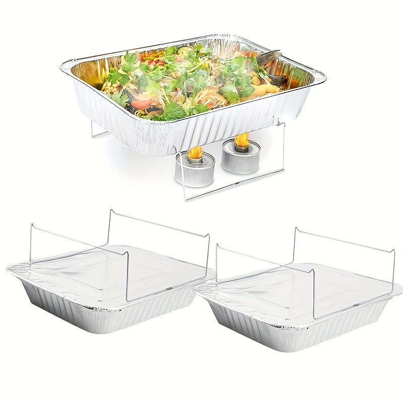 Disposable Chafing Dish Buffet Set with Racks and Water Pans