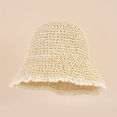 Lace Bucket Hat All-match Large Brim Sun Hat