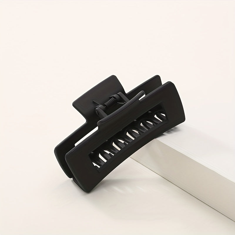 Matte Steel Hair Claw Ponytail Holder Hair Accessories