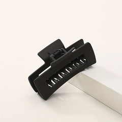 Matte Steel Hair Claw Ponytail Holder Hair Accessories