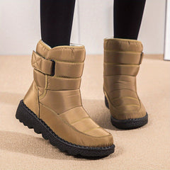 Women's Waterproof Ankle Boots Plush Inner Thermal Snow Boots