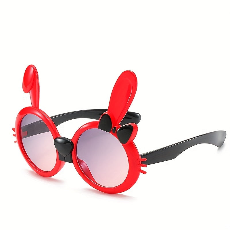 Cartoon Rabbit Sunglasses UV Protection Kids Holiday Party Accessories