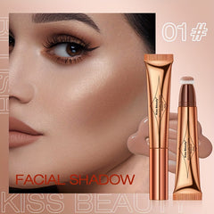 3-in-1 Makeup Pen: Glitter Contouring Highlight Blush & Moisturizing Cream