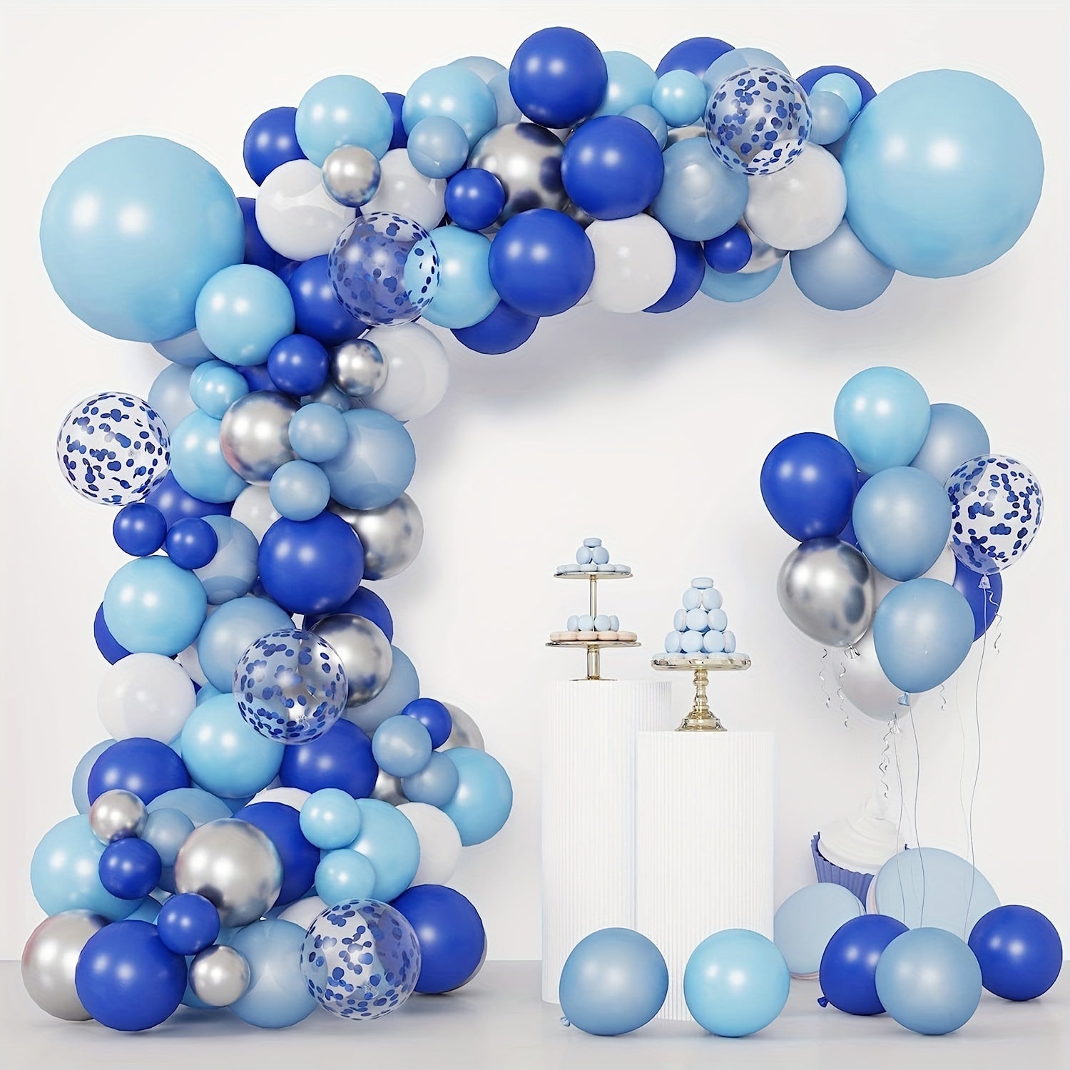 130pcs Sequin Balloon Garland Arch Kit for Party Decoration