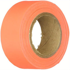 Neon Flagging Tape 2.54cm Wide Multipurpose Marking Ribbon