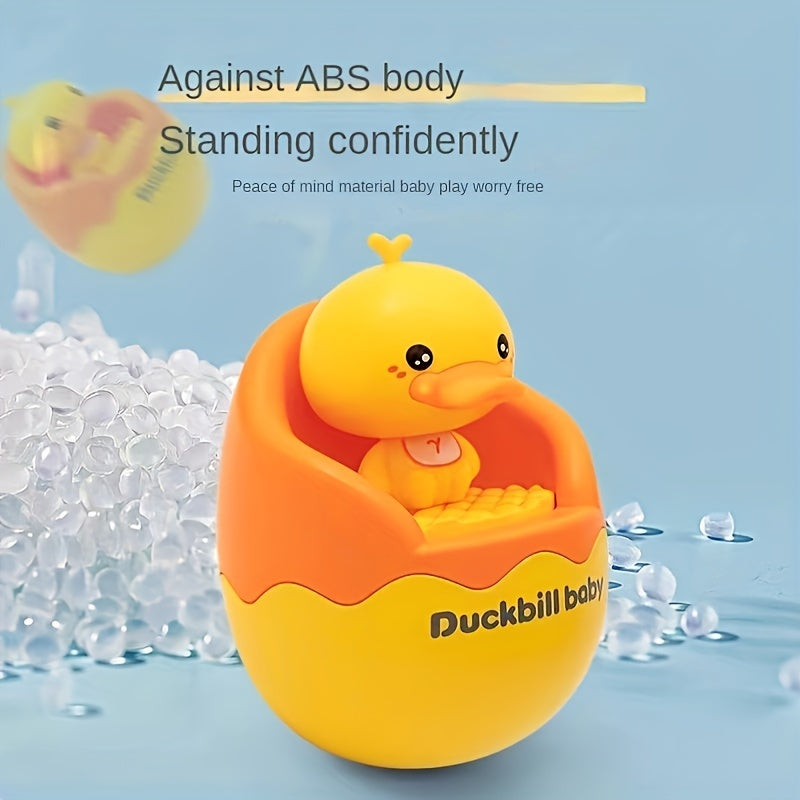 Baby Rattle Tumbler Toys Comfort Bathroom Floating Cartoon Educational