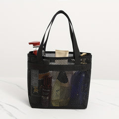 Large Capacity Mesh Beach Tote Bag Lightweight PVC Storage Bag