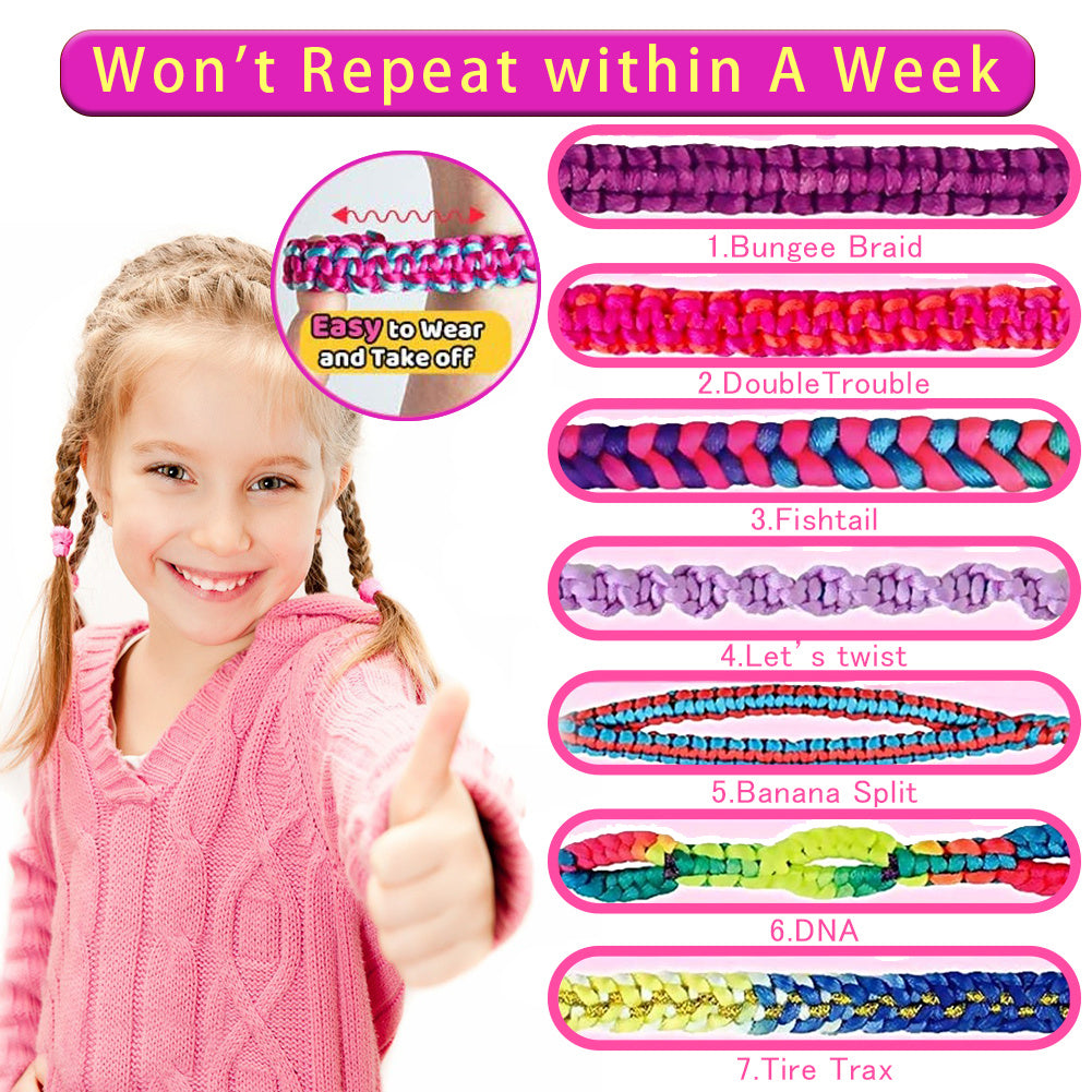 DIY Braid Bracelet Making Kit - Arts And Crafts Jewelry