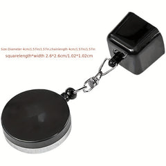Retractable Billiards Chalk Holder for Pool Cue